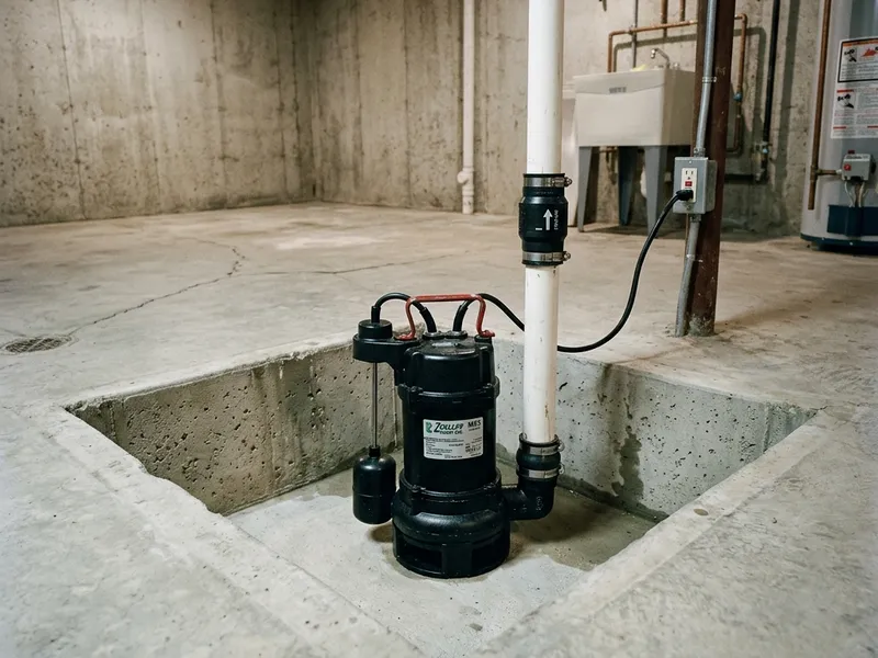 Sump Pump Installation Plumber in Richfield, WI